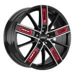 Ronal R67 Red Left 8x18 5x108 ET 40